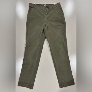 GAP Girlfriend Chino Olive Pants Size 6